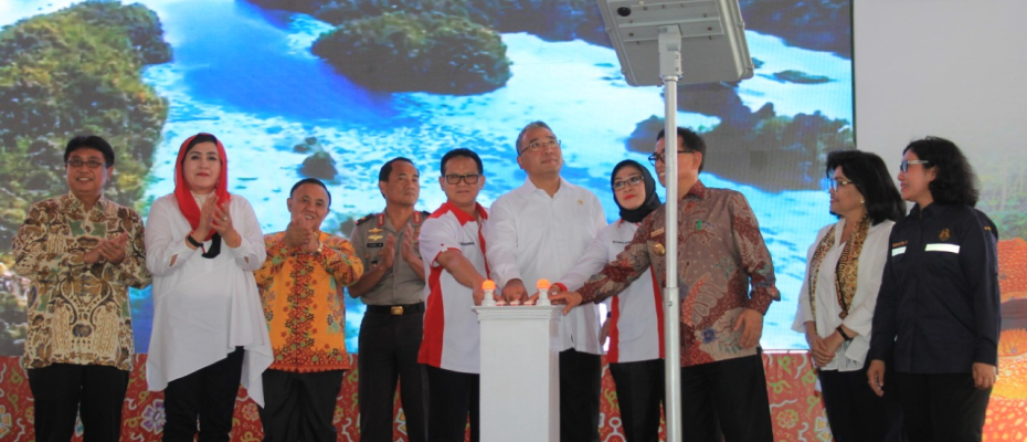 Mendes PDTT Launching Program Desa Terang di Kabupaten Kepahiang