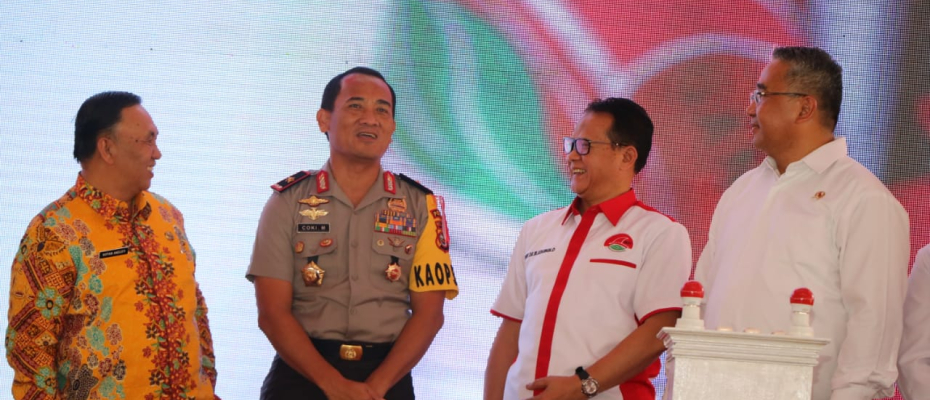 Kapolda Bengkulu Hadiri Pemasangan Listrik Gratis di Kepahiang