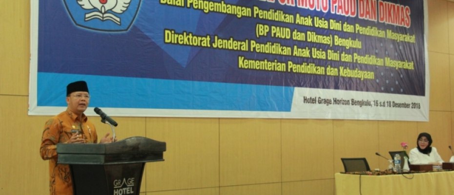 Gubernur Bengkulu: Generasi Berkarakter Lahir Dari PAUD