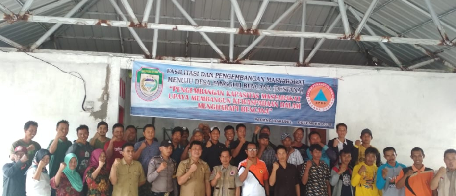 Sosialisasi Desa Tangguh Bencana, Bhabinkamtibmas Ajak Warga Tingkatkan Kewaspadaan