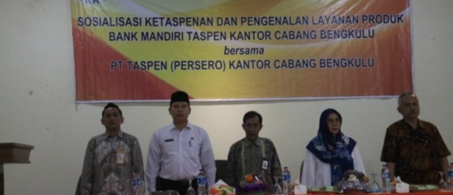 Pesiapan Jelang Pensiun, ASN Kota Bengkulu Ikuti Sosialisasi Taspen