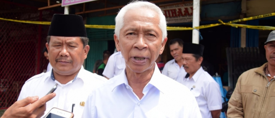 Wakil Bupati Tinjau Lokasi Kebakaran