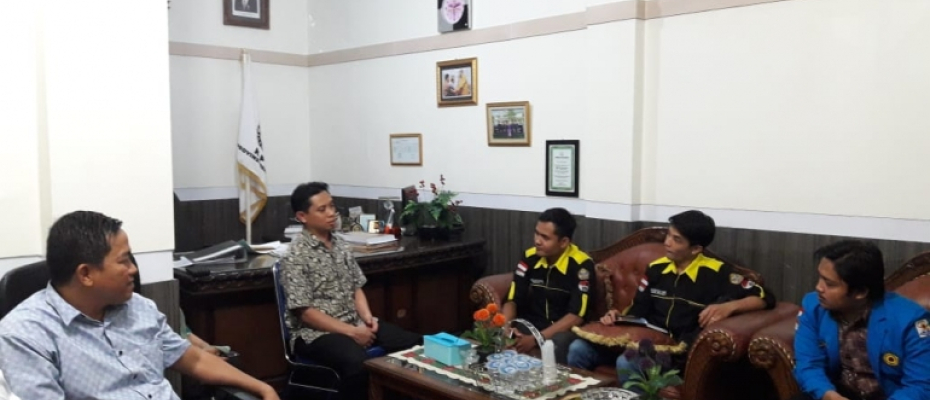 Pertemuan BEM Nusantara dengan KPU Provinsi Bengkulu