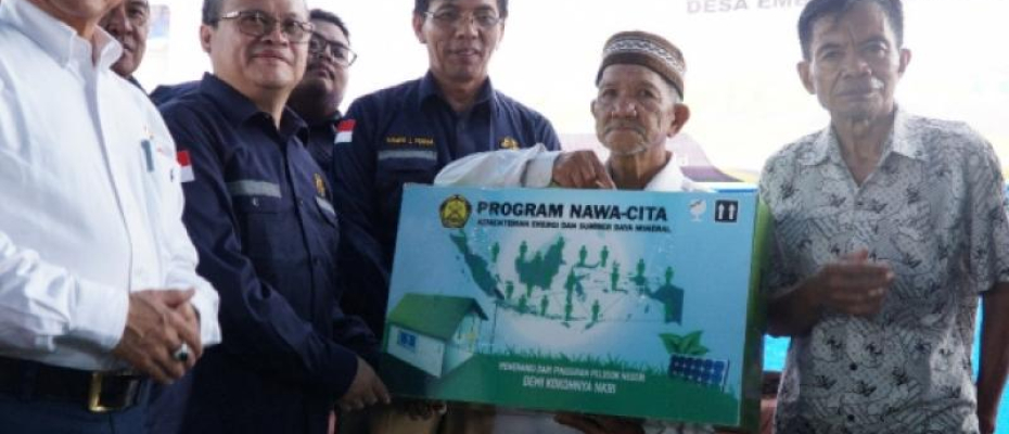 Warga Kepahiang Dapat Bantuan Tenaga Surya dari KESDM