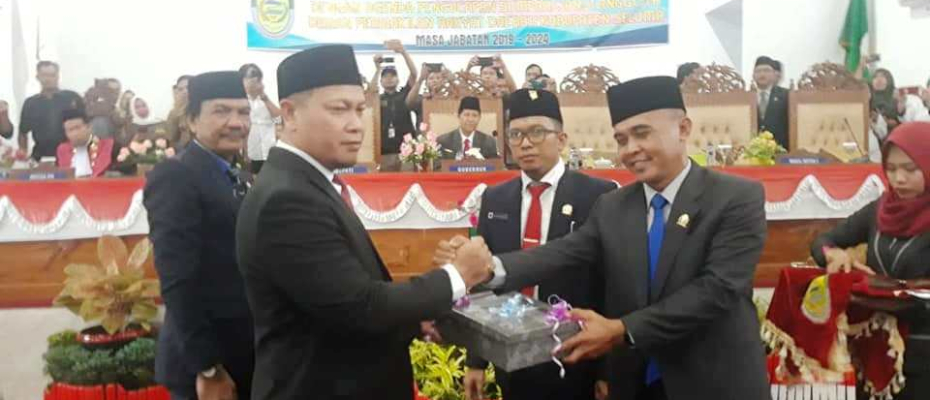 Anggota Dewan DPRD Seluma Terpilih Resmi Dilantik