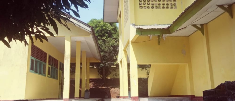 Situasi salah satu sekolah saat siswa jalani belajar di rumah