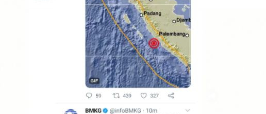 Titik Kordinat Gempa