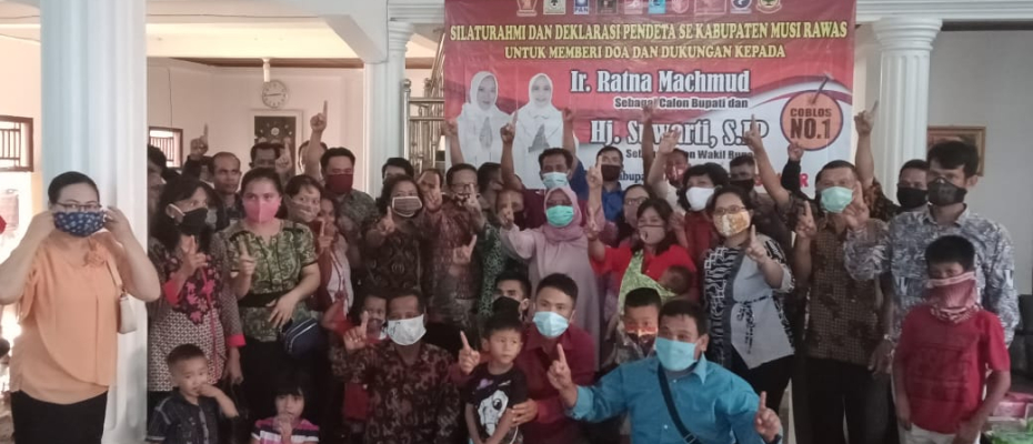 Pendukung Paslon 01 Ramah Berarti