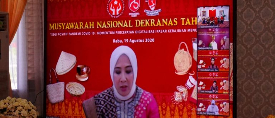 Dekranas Kota Bengkulu Optimis Bisa Tingkatkan Pemasaran Produk Secara Digital