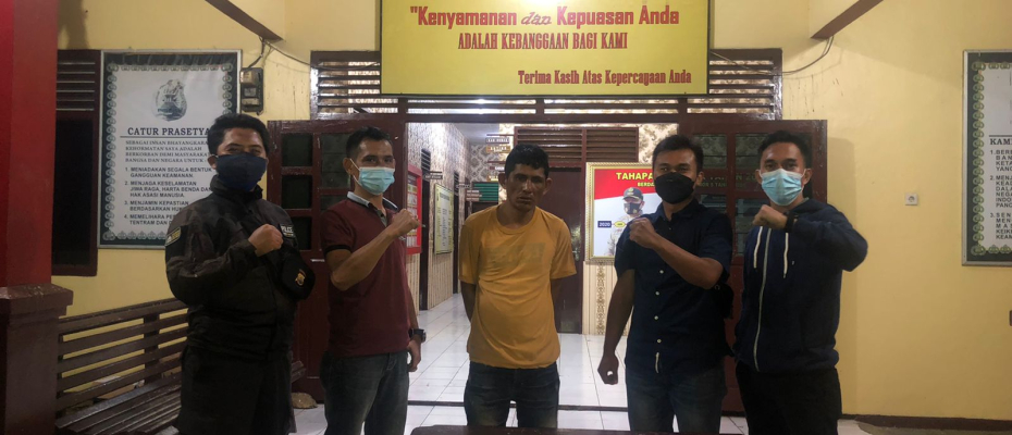 terduga pelaku diamankan