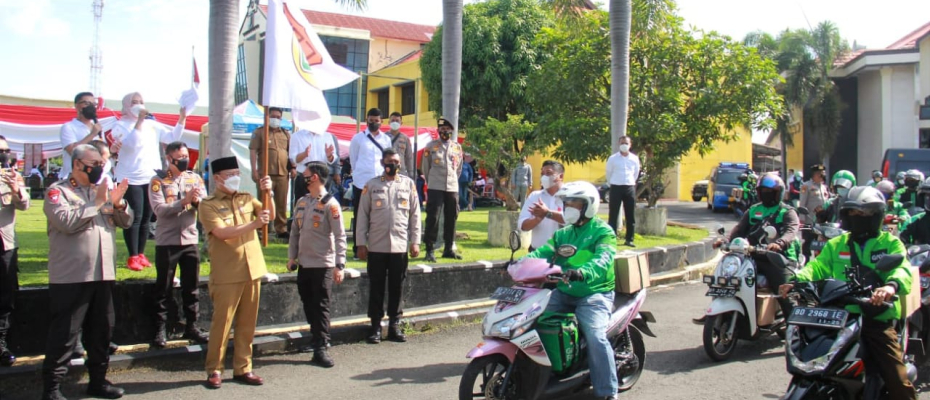 Gubernur Bengkulu Rohidin Mersyah menyambut baik dan mengapresiasi kegiatan Vaksinasi dan Bhakti Sosial yang digagas Ikatan Alumni Akpol 1997 Batalyon Wira Pratama