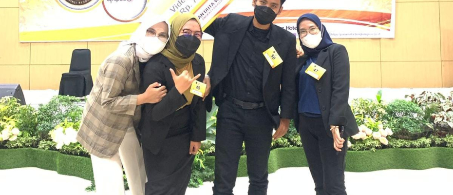 GenPI Bengkulu juara terbaik ke-2 pada ajang kompetisi produksi video storynomic tourism Duta Wisata .