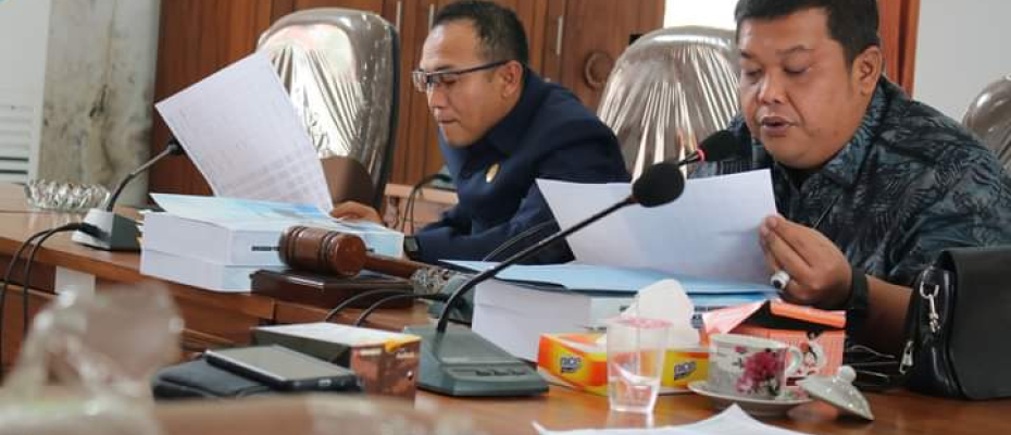 Banggar Bahas RAPBD 2022