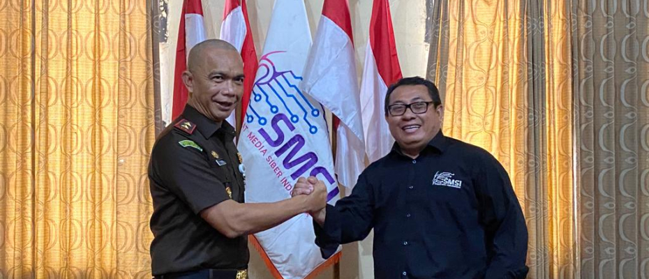 Kepala Kejaksaan Tinggi DKI Samabangi Ketum SMSI Pusat
