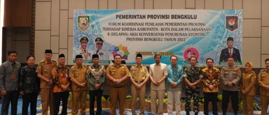 Pemkab BU Dinobatkan Kabupaten Terbaik Dalam Penilaian Pencegahan dan Penanggulangan Stunting
