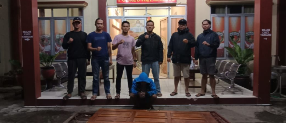 Curi Besi Pintu Garasi, Warga RL Diringkus Polres Kepahiang