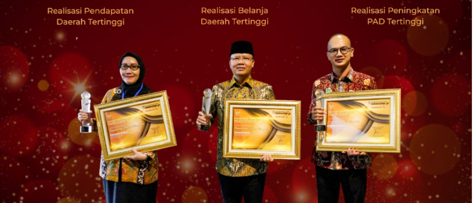 Pemprov Bengkulu Raih 3 Penghargaan Realisasi APBD