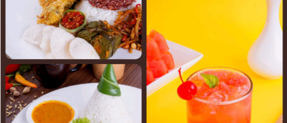 Hotel Santika Bengkulu Sajikan Nasi Rames Merah Putih Pendap Bengkulu