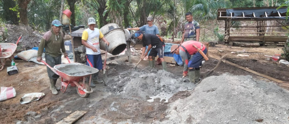 Warga Desa Suka Suka Mulya Sambut Baik TMMD Ke 114 Kodim 0423/BU