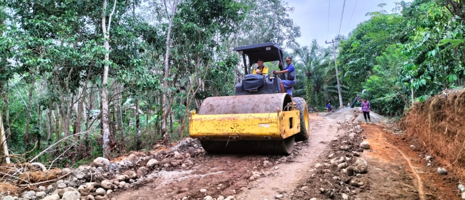 Pembangunan Jalan TMMD Capai 95 Persen