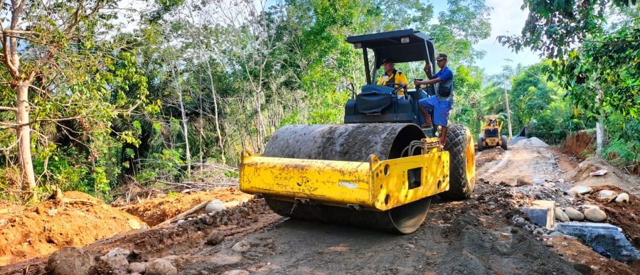 Pelaksanaan TMMD Kodim 0423/BU Sudah Capai 95 persen