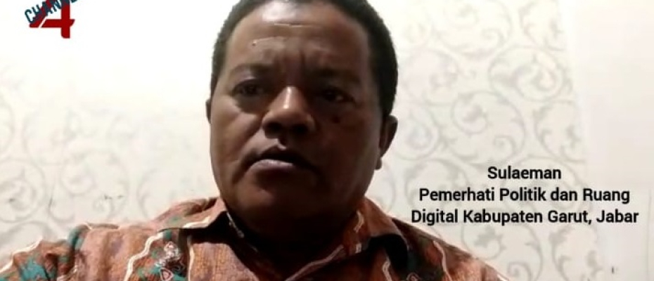 Pemerhati Politik dan Ruang Digital Kabupaten Garut, Jabar, Sulaeman