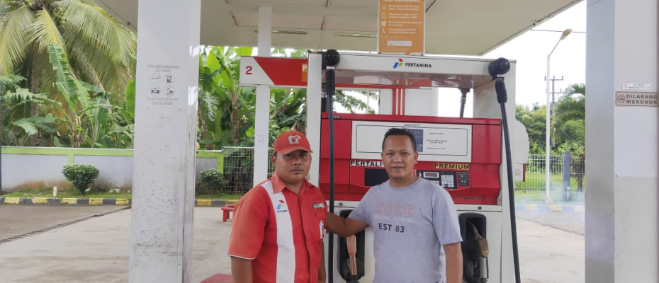 Cegah Penyalahgunaan BBM Subsidi, Polsek Lais Monitoring SPBU