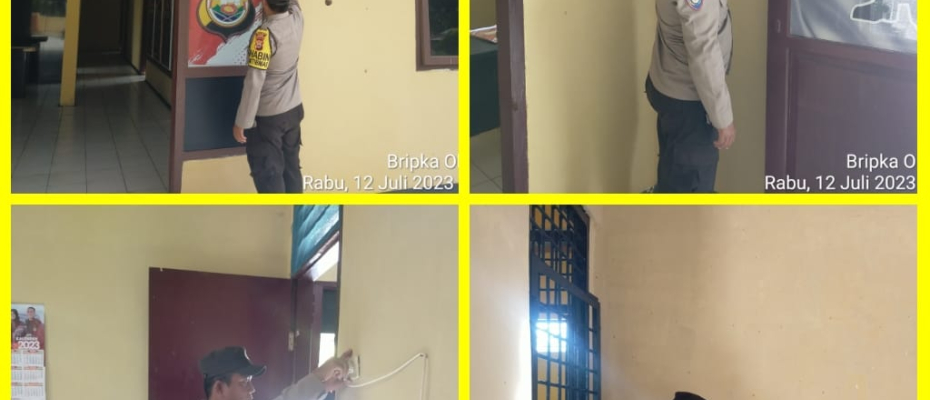 Cegah Konsleting Listrik, Polres Kaur dan Polsek Jajaran Cek Instalasi Listrik Mako 