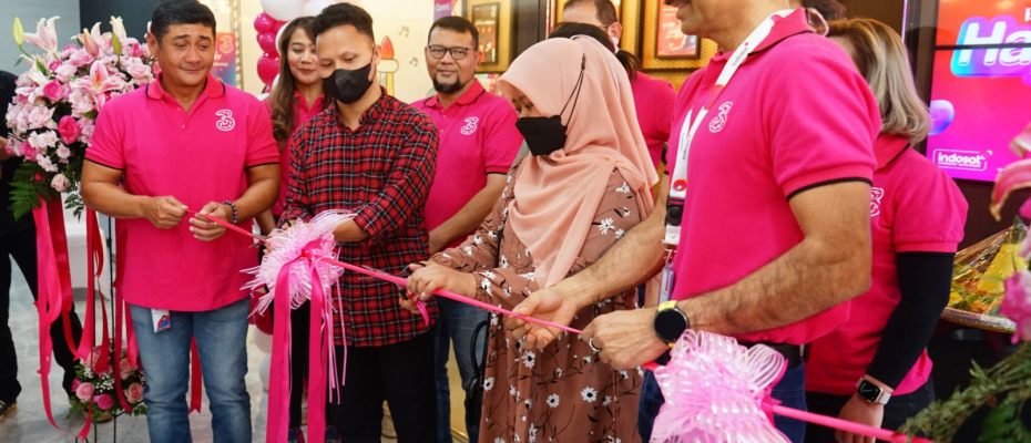 Tri Perluas Layanan Digital 3Store Melalui Pembukaan Cabang ke-45 di Gedung KPPTI Jakarta