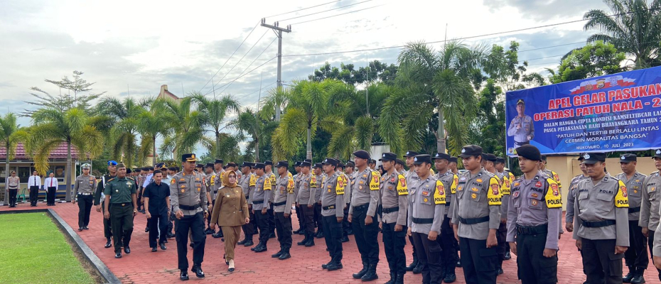 Polres Mukomuko Gelar Ops Patuh Nala 2023 Selama 14 Hari Kedepan