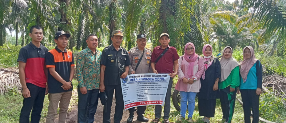 Awasi Dana Desa, Polsek Lais Hadiri Penetapan Titik Nol Pembangunan