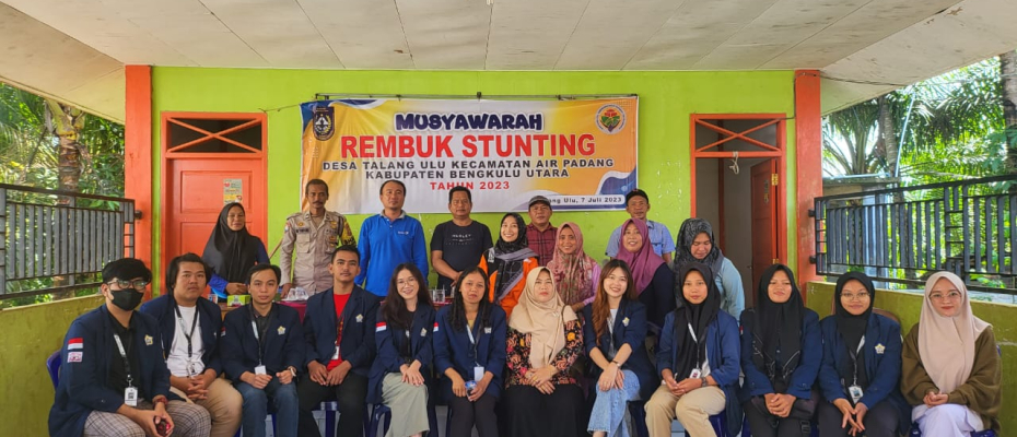 Dukung Percepatan Penurunan Stunting, Polsek Lais Hadiri Rembug Stunting