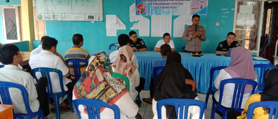 Kapolsek Lebong Atas Dampingi Tim TIK Polda dan Polres Sosialisasi dan Asistensi Aplikasi Super APP