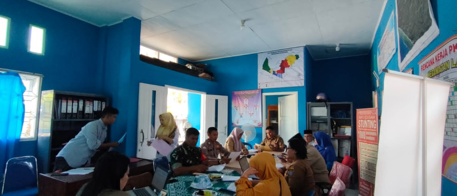 Dukung Percepatan Penurunan Stunting, Polsek Lais Hadiri Lokakarya Mini di Desa Pal Tiga 