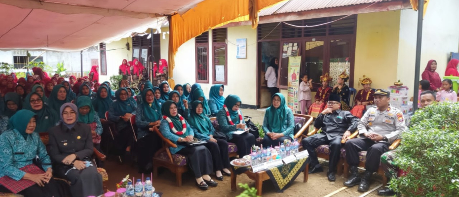 Kapolsek Air Besi Hadiri Supervisi 10 Program Pokok PKK 