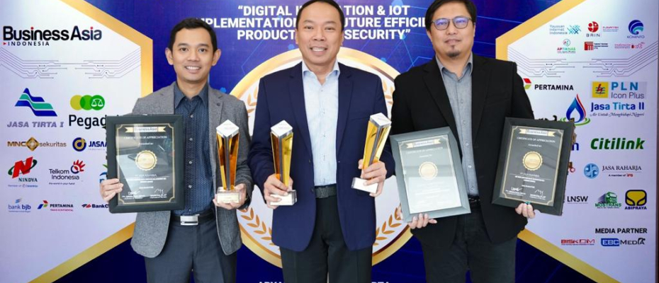 Sukses Jalankan Inovasi Digital, Jasa Raharja Raih Tiga Penghargaan di Ajang Indonesia Digital Innovation and Achievement Awards 2023