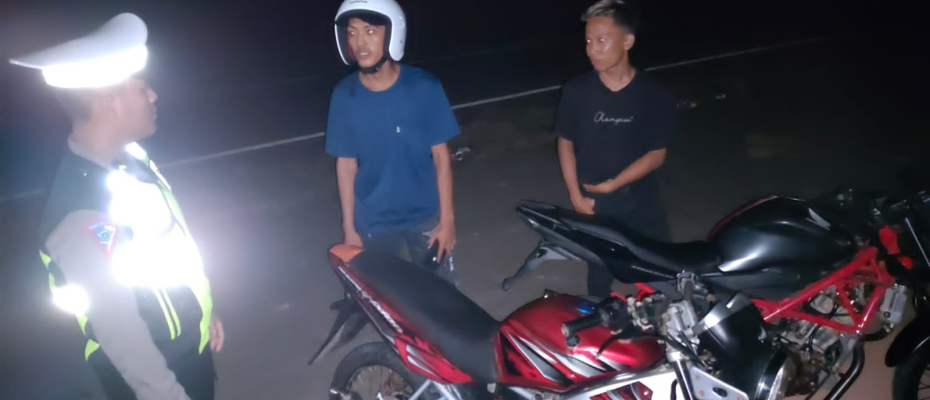 Resahkan Warga, Polsek Ketahun Amankan Balap Liar