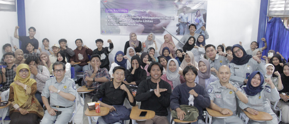 Jasa Raharja Cabang Bengkulu Sampaikan Pengelolaan Manajemen Risiko pada Jasa Raharja Mengajar Batch II di FISIP UNIB
