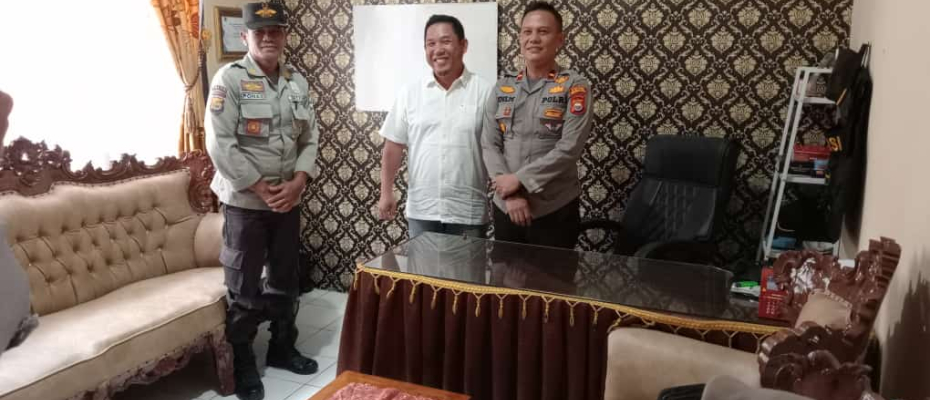 Kapolsek Batiknau Melaksanakan Koordinasi Dengan Askep dan Tugas Keamanan PTPN VII