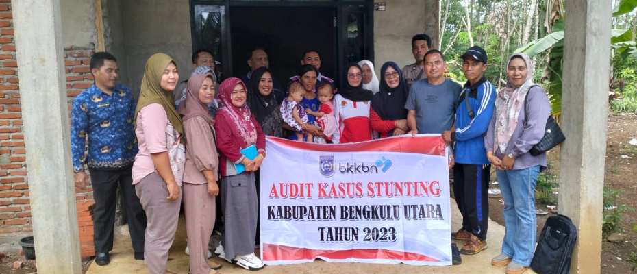 Dukung Percepatan Penurunan Stunting, Polsek Lais Dampingi Audit Kasus Stunting Di Desa Kalbang