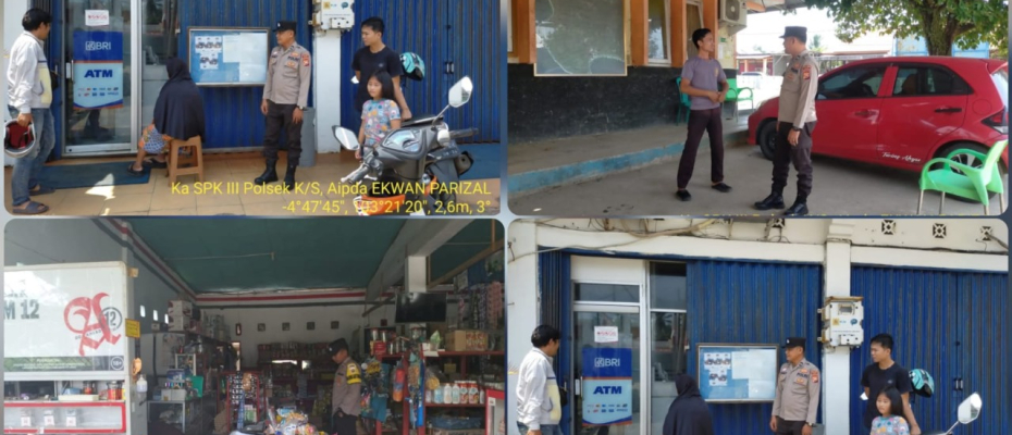 Polsek Kaur Selatan Patroli KRYD Dalam Rangka Pengawasan Kamtibmas di Wilkum Kaur Selatan