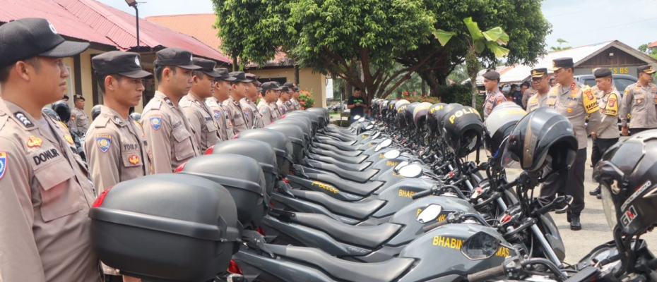 Kapolda Bengkulu Cek Pelaksanaan Ops Mantap Brata di Polres Bengkulu Selatan