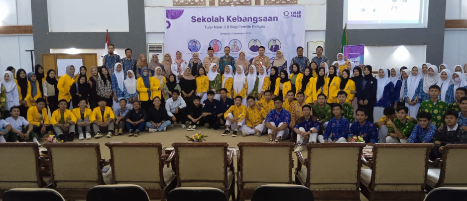 Japelidi dan Mafindo Gelar Sekolah Kebangsaan 3.0 di Bengkulu: Membentuk Pemilih Pemula Cerdas dan Kritis Menjelang Pemilu 2024