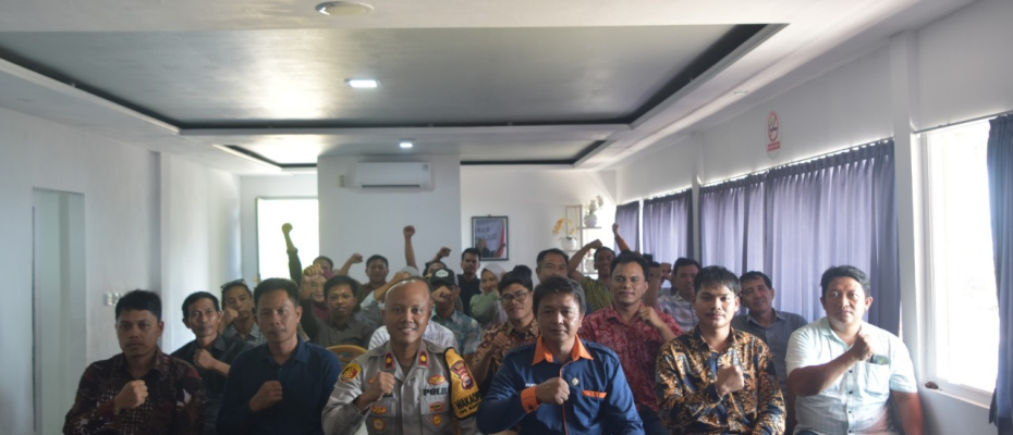 Kanit Intelkam Polres Kaur Menjadi Narasmuber dalam Rapat Fasilitasi Pengelolaan Barang Dugaan Pelanggaran Pada Pemilihan Umum Tahun 2024