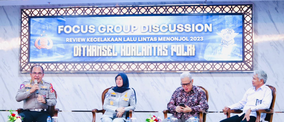 Optimalkan Upaya Pencegahan Kecelakaan, Jasa Raharja, Korlantas Polri, dan KNKT Gelar FGD Review Kecelakaan Menonjol Tahun 2023 