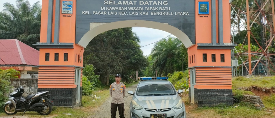 Libur Natal, Polsek Lais Monitoring Objek Wisata Tapak Batu