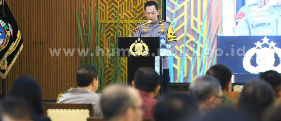 Polri Gelar Rilis Akhir Tahun, Paparkan Capaian Kinerja 2023