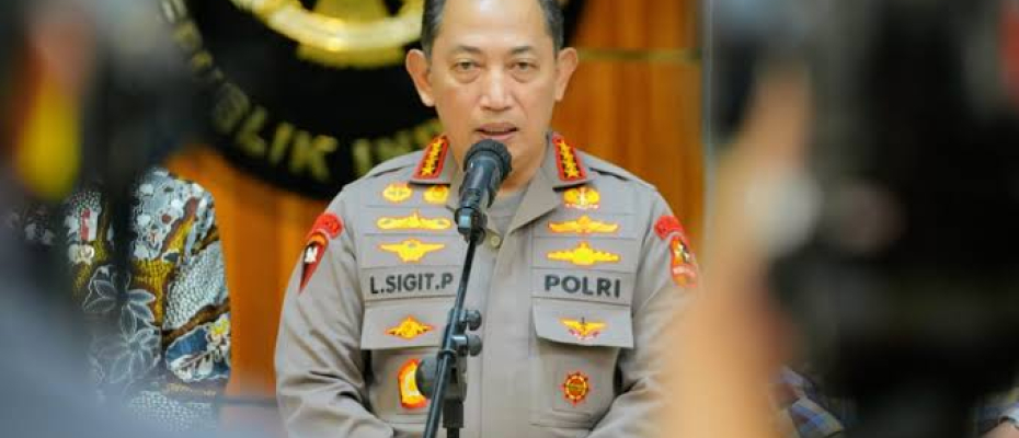 Rilis Akhir Tahun, Kapolri Doakan 856 Pegawai Polri yang Meninggal di Tahun 2023
