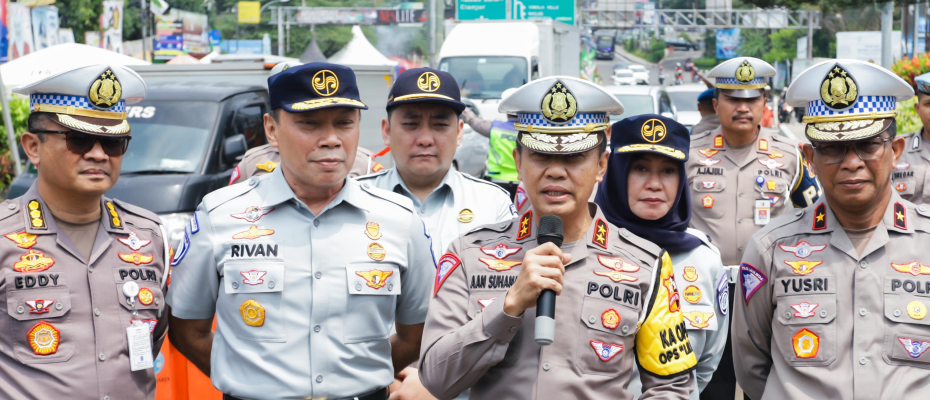 Cek Pelaksanaan PAM Nataru, Jasa Raharja dan Korlantas Polri Lakukan Tinjauan ke Jalur Puncak Bogor 