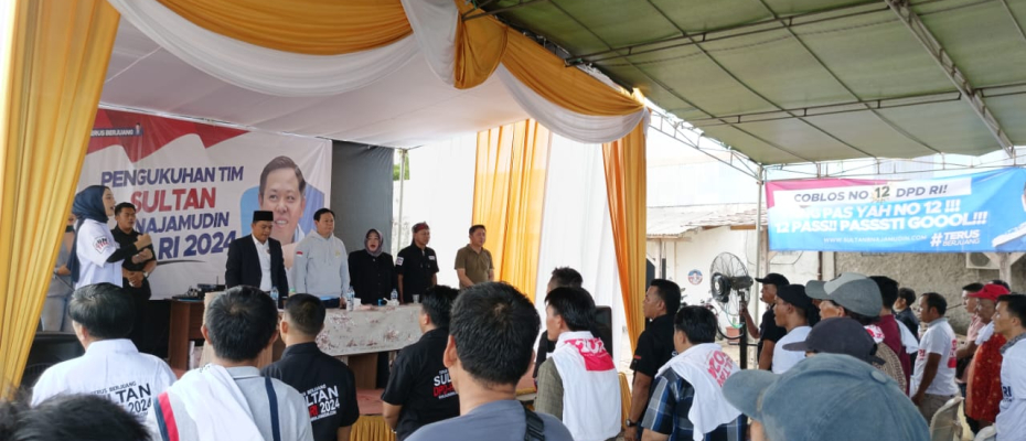 Optimis, Sultan Target 250 Ribu Suara